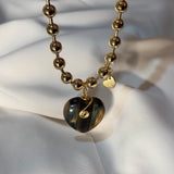 Collar ojo de tigre