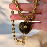 Collar ojo de tigre