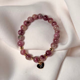 Pulsera elástica amatista