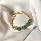 Pulsera de jade verde