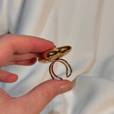 Anillo maxi corazón bold