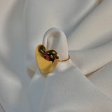 Anillo Corazón mini con diseño