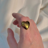Anillo Corazón mini con diseño